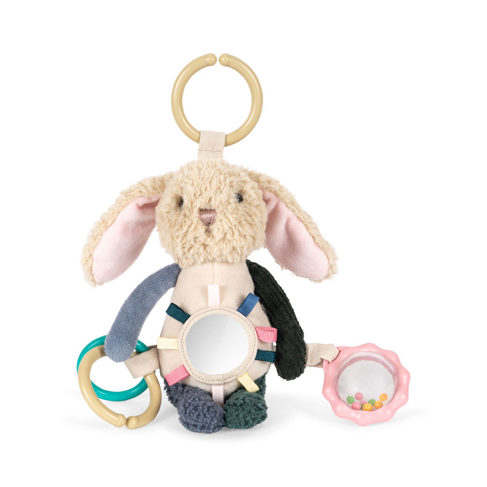 FANGA / PELUCHE KANIN - BLØDT SANSELEGETØJ - SEA MIST