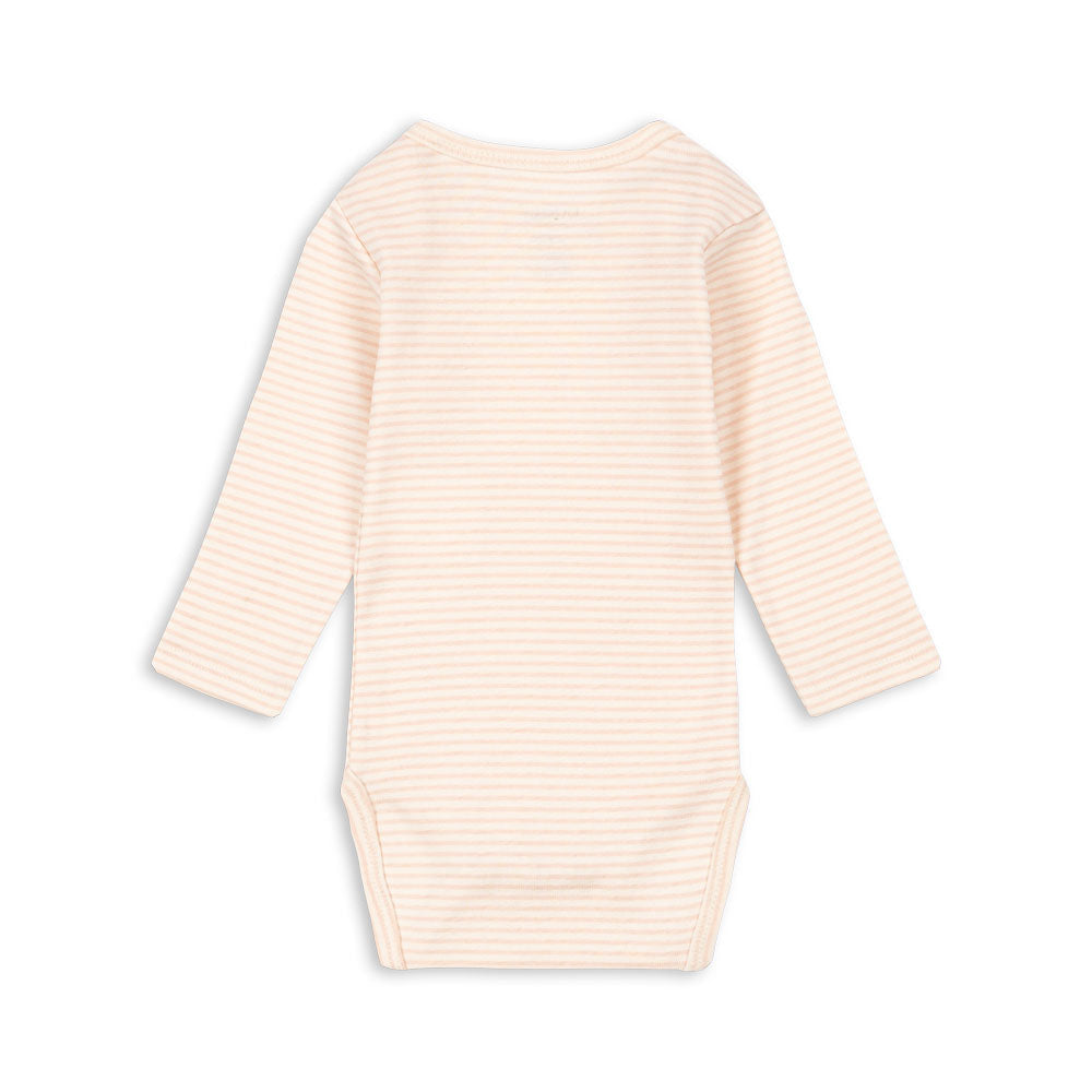 FANGA / FIO LS BODYSTOCKING - TEA STRIPE CAMEO