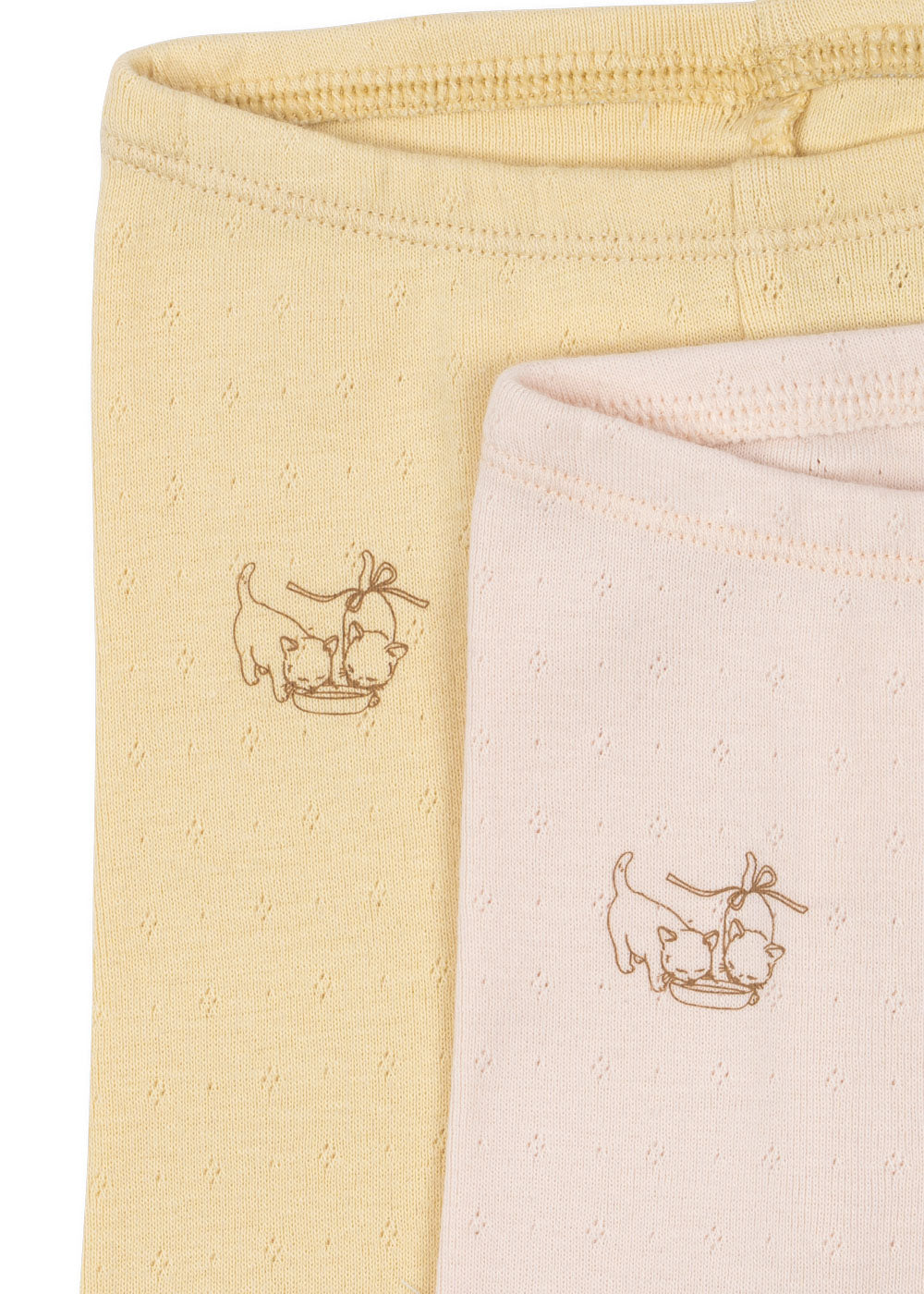 FANGA / PERLA 2 PAK BUKSER - BANANA CREPE/CREOLE PINK