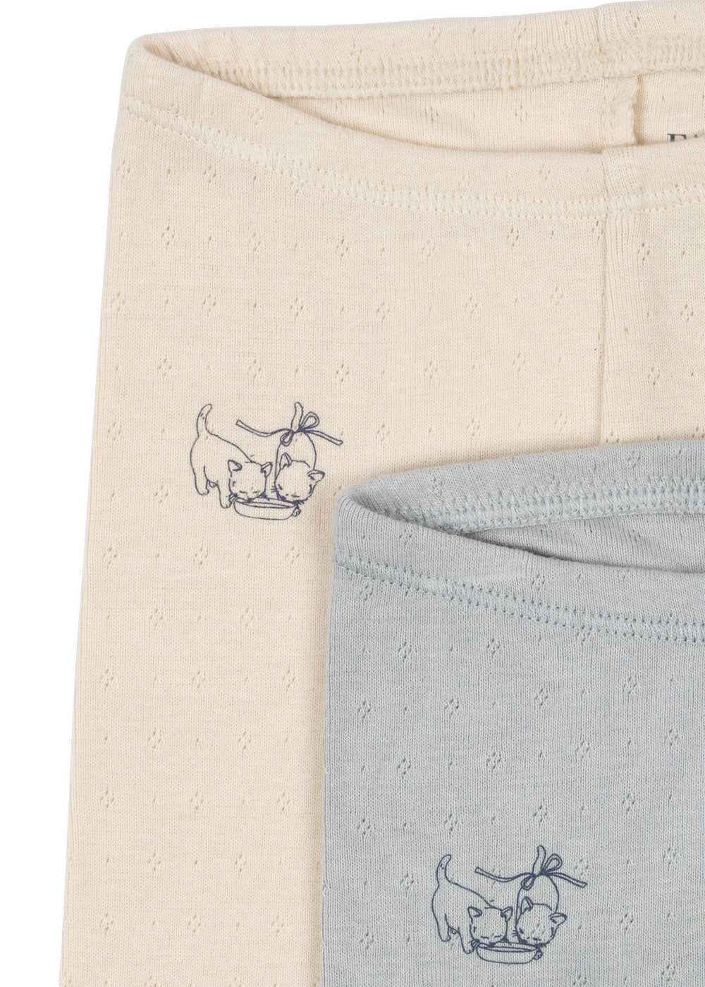 FANGA / PERLA 2 PAK BUKSER - BUTTERCREAM/ PEARL BLUE