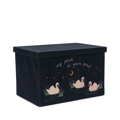 KONGES SLØJD / OPBEVARINGSKASSE - SVANE - Mini Monde Copenhagen