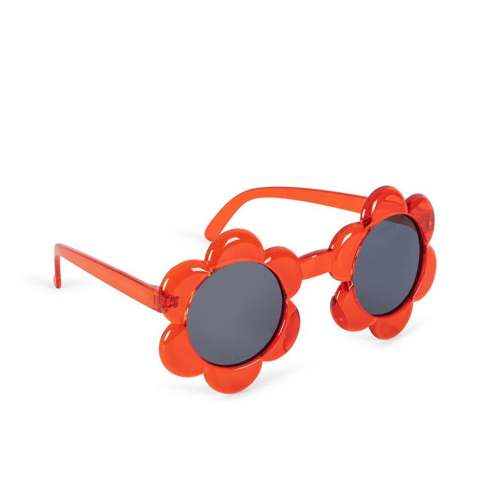 KONGS SLØJD / JUNIOR SOLBRILLER - FLOWER RED