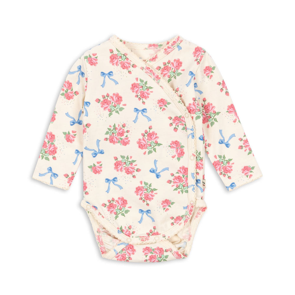KONGES SLØJD / BASIC LS NEWBORN BODY GOTS - BELLA ROSITA