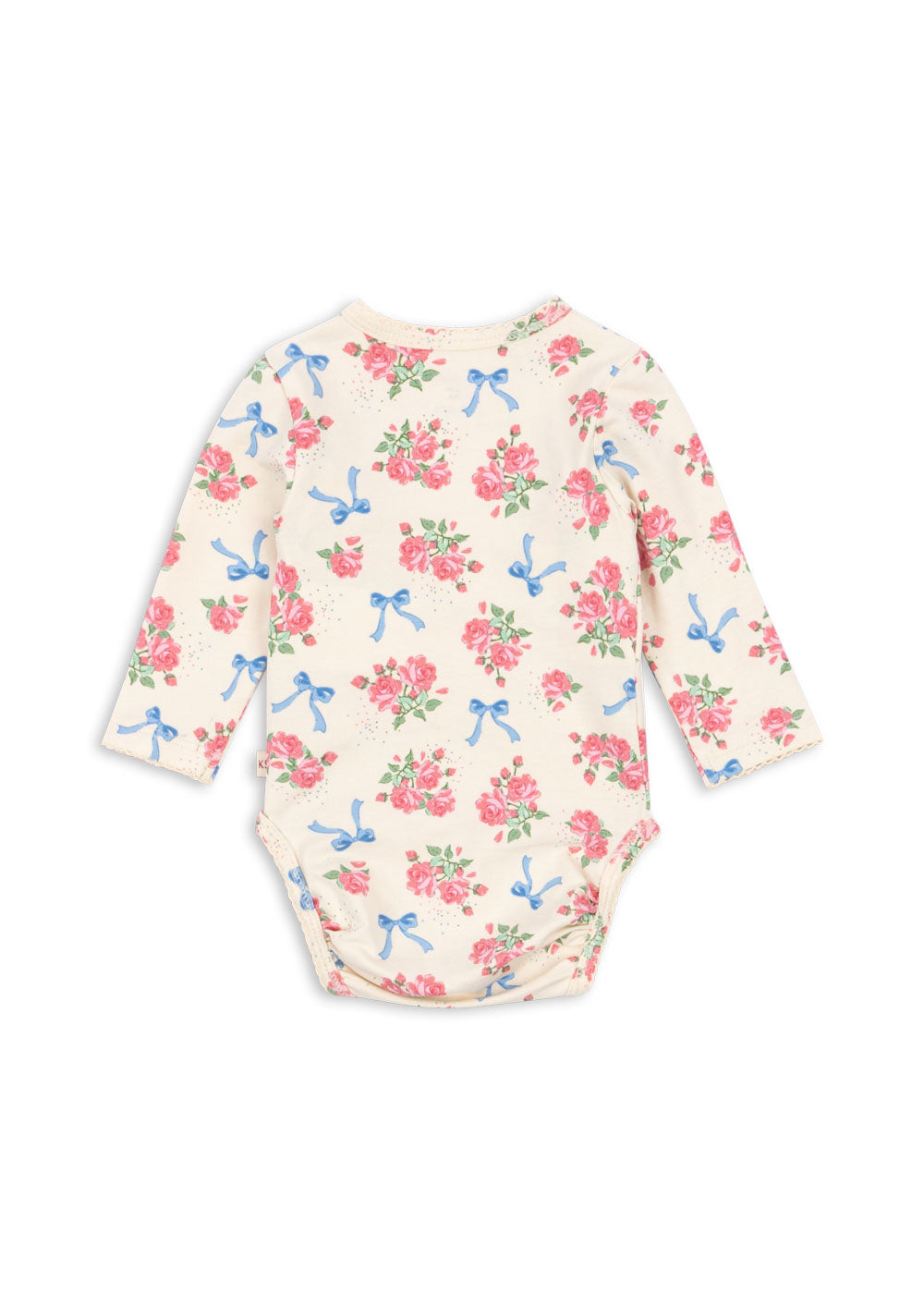 KONGES SLØJD / BASIC LS NEWBORN BODY GOTS - BELLA ROSITA