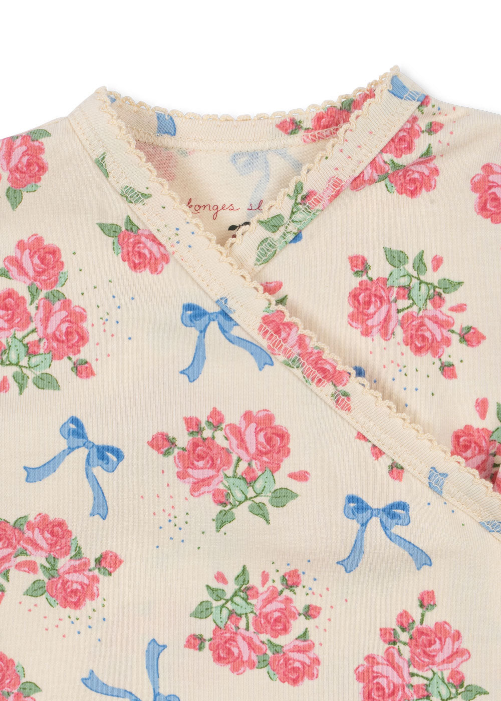 KONGES SLØJD / BASIC LS NEWBORN BODY GOTS - BELLA ROSITA