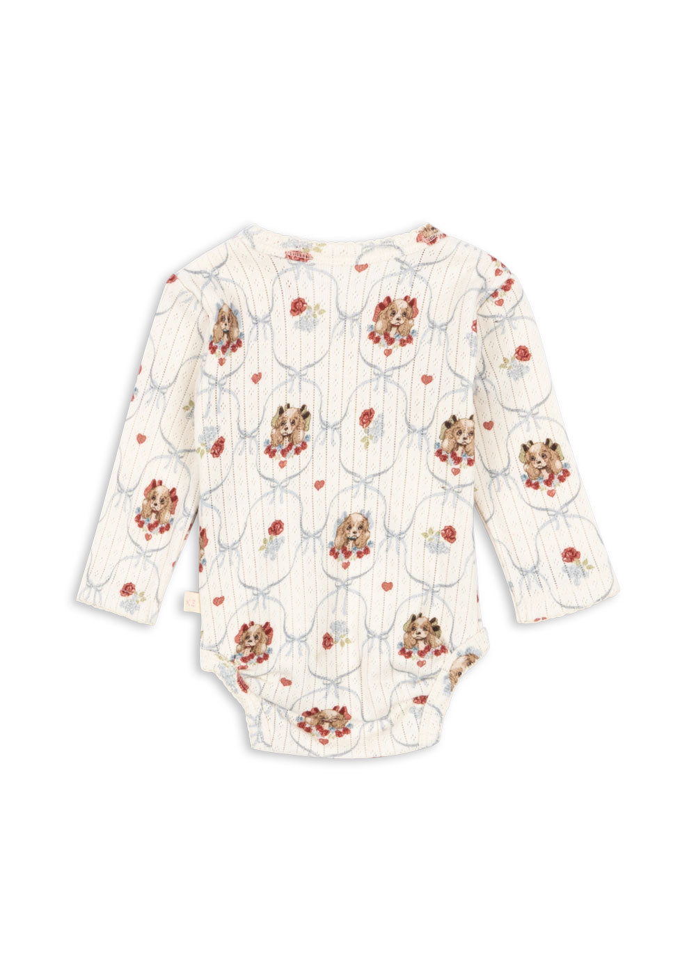 KONGES SLØJD / MINNIE NYFØDT BODYSTOCKING - PUPPY