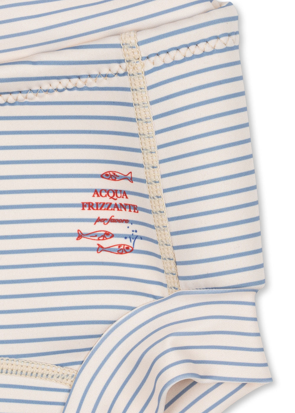 KONGES SLØJD / BOBBI BADEBUKSER - STRIPE BLUIE