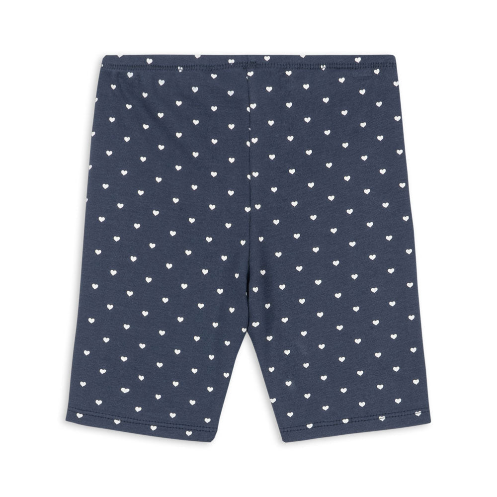KONGES SLØJD / CLASSIC KORTE LEGGINGS - HEART BLUES