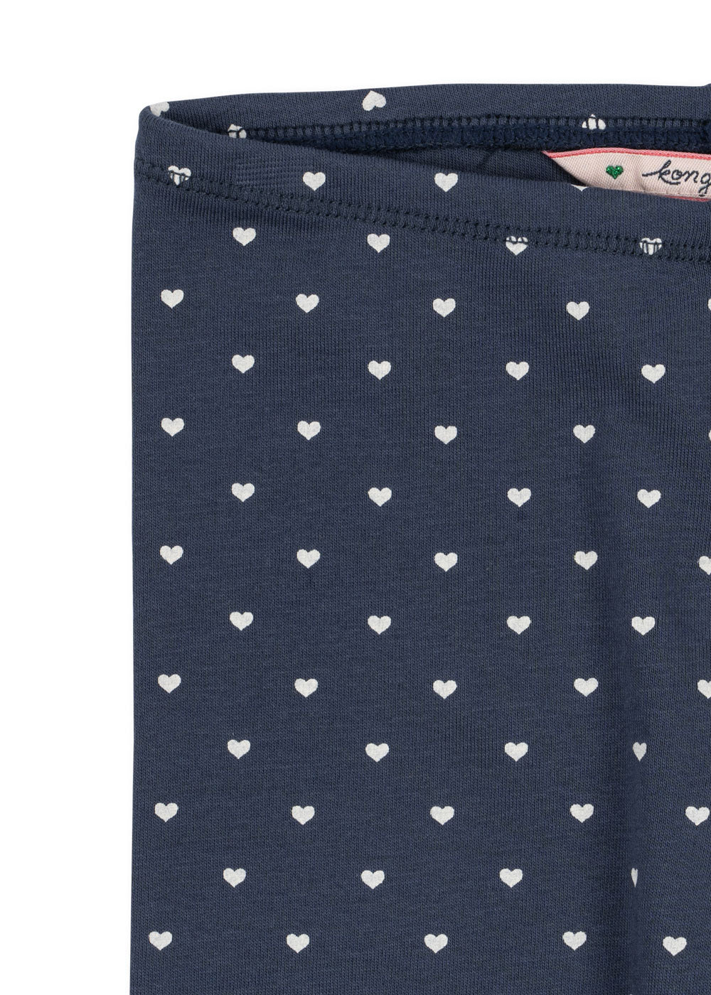 KONGES SLØJD / CLASSIC KORTE LEGGINGS - HEART BLUES