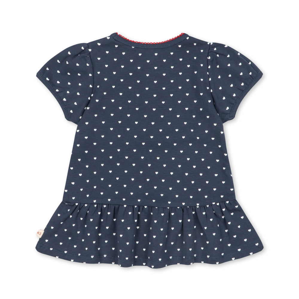 KONGES SLØJD / CLASSIC T-SHIRT - HEART BLUES