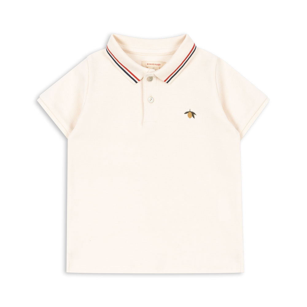 KONGES SLØJD / FLORIAN POLO - ANTIQUE WHITE