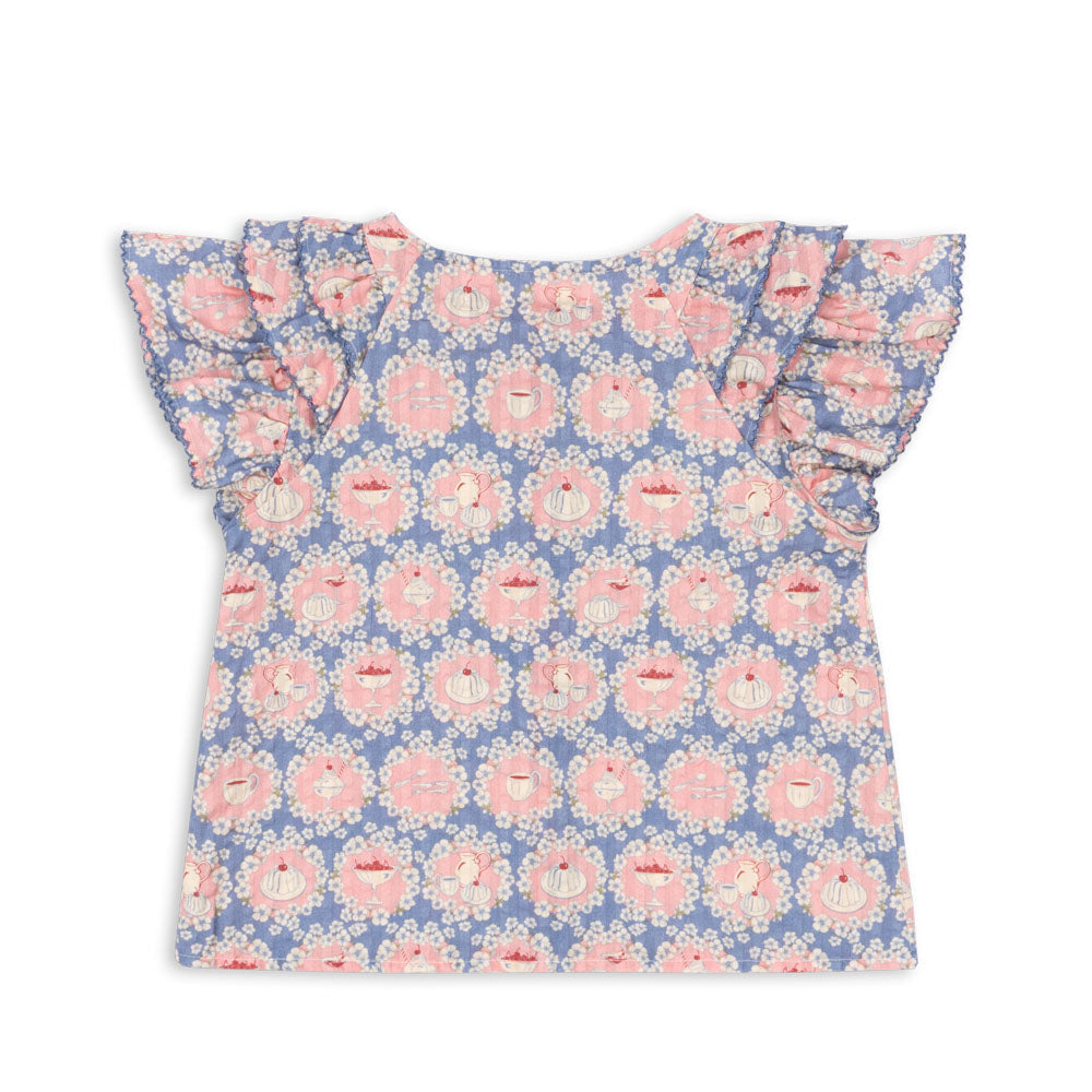 KONGES SLØJD / KIM FLÆSE BLUSE - SNACK TIME