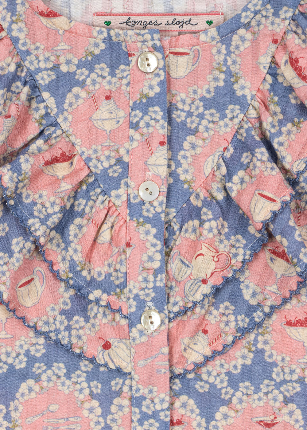 KONGES SLØJD / KIM FLÆSE BLUSE - SNACK TIME