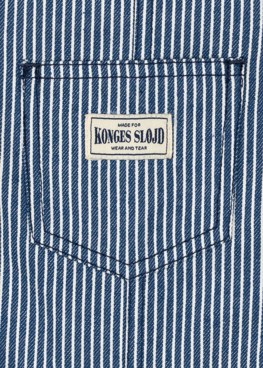 KONGES SLØJD / LUC OVERALLS – BLUE STRIPE