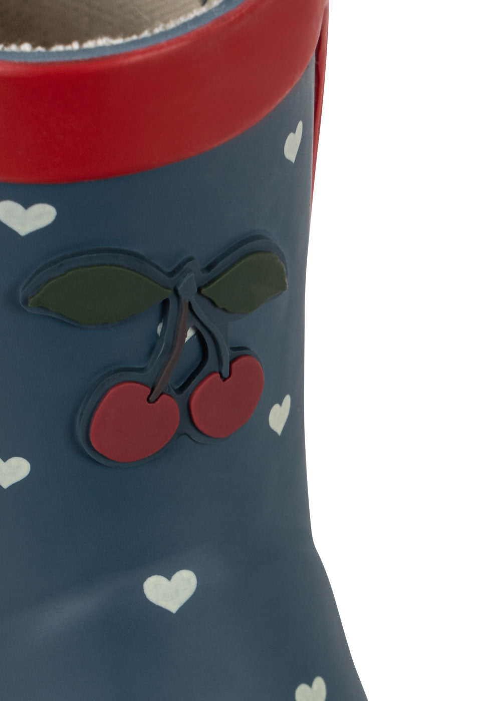 KONGES SLØJD / ROI PRINTED GUMMISTØVLER - HEART BLUES