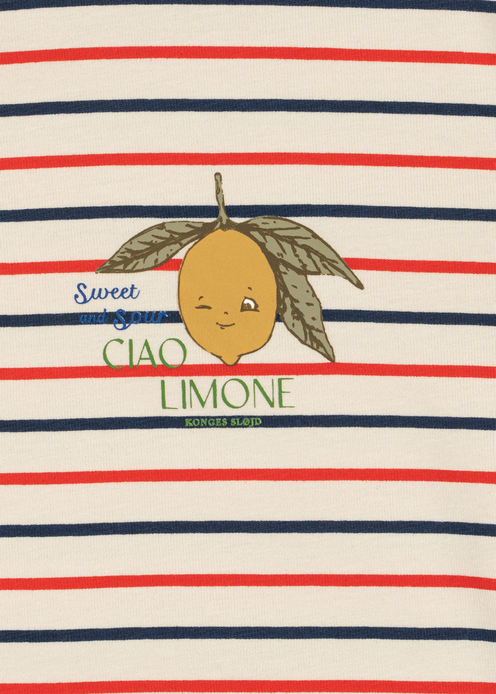 KONGES SLØJD / BASIC SHORTSSÆT - TRICOLORE STRIPES