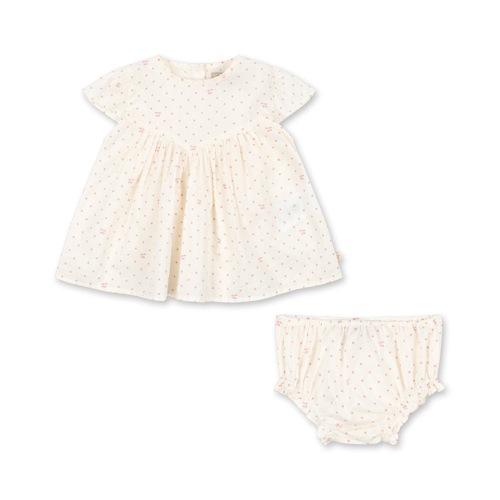 KONGES SLØJD / PACEY SÆT TOP & BLOOMERS - CHERRY DOT