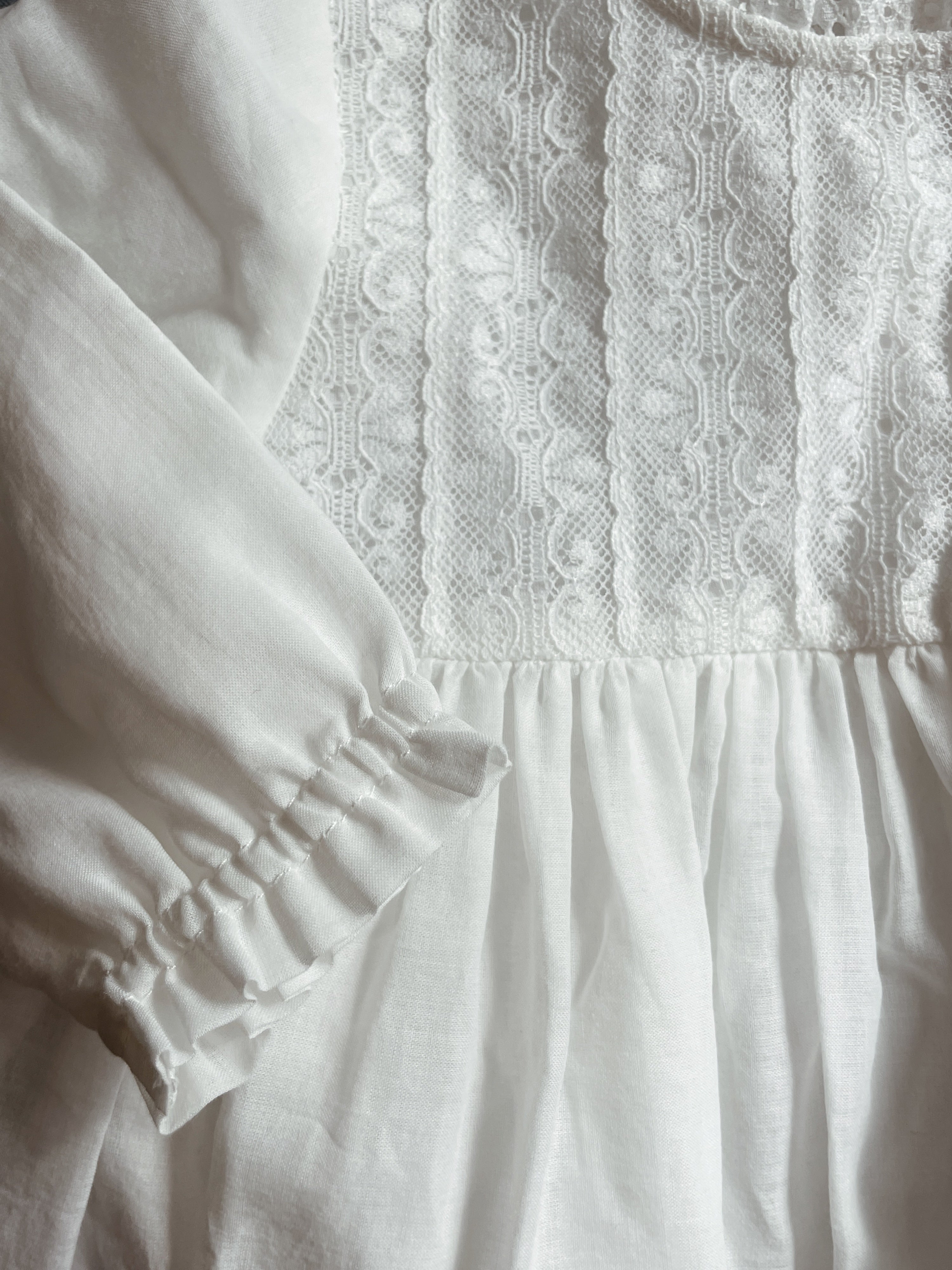 KONGES SLØJD / BAMBINA DÅBSKJOLE - OFF WHITE